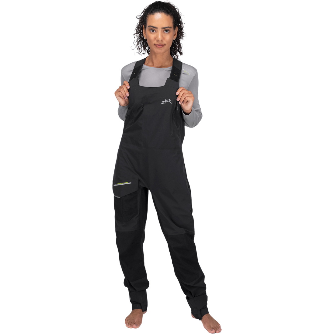 2026 Zhik Womens OFS700 Sailing Salopettes SAL-0700-W-BLK - Black